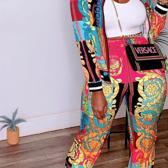 versace jogging suit